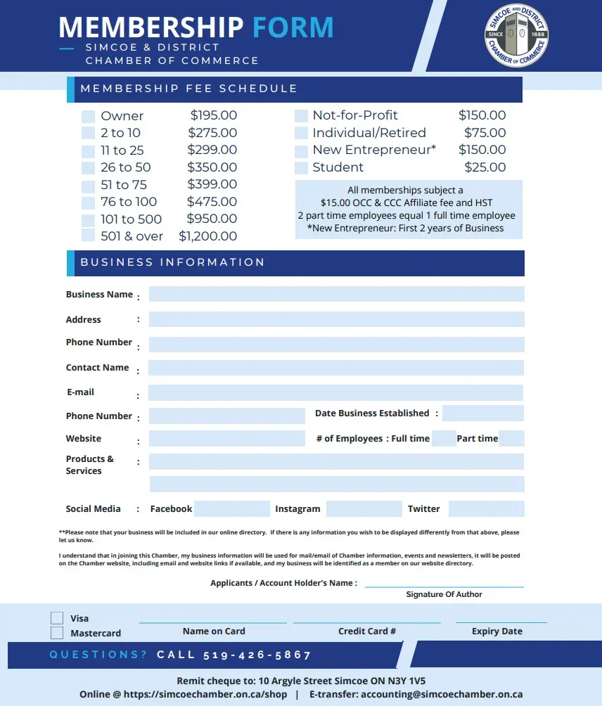 Membership Form